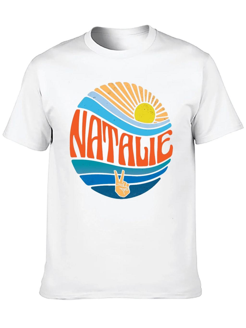 Natalie Retro Surf Style Graphic Tee product image 9