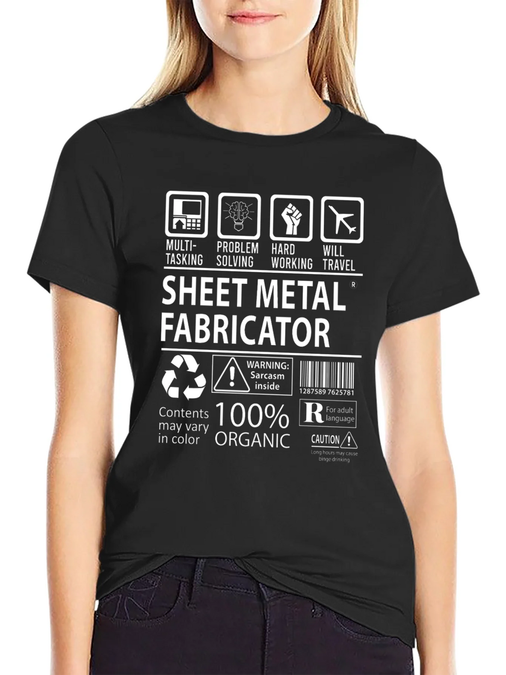 Sheet Metal Fabricator Organic T-Shirt product image 2