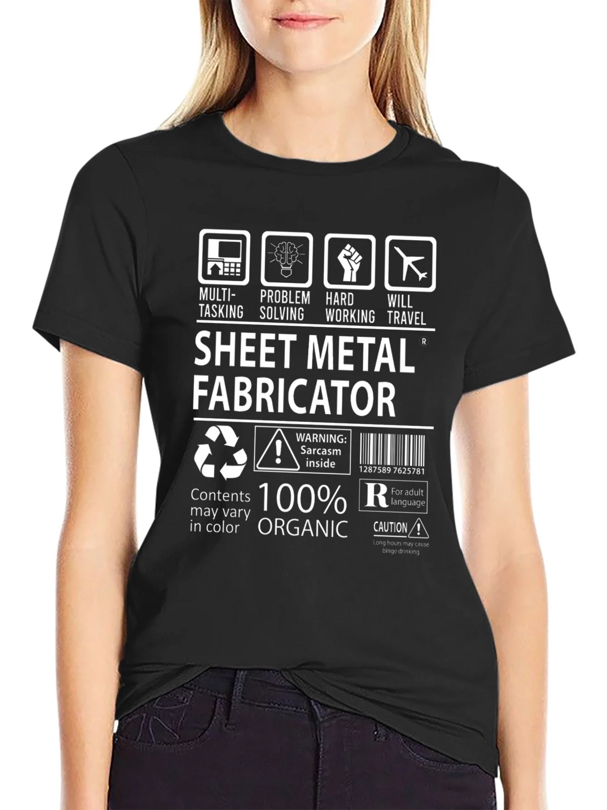 Sheet Metal Fabricator Organic T-Shirt product image 2