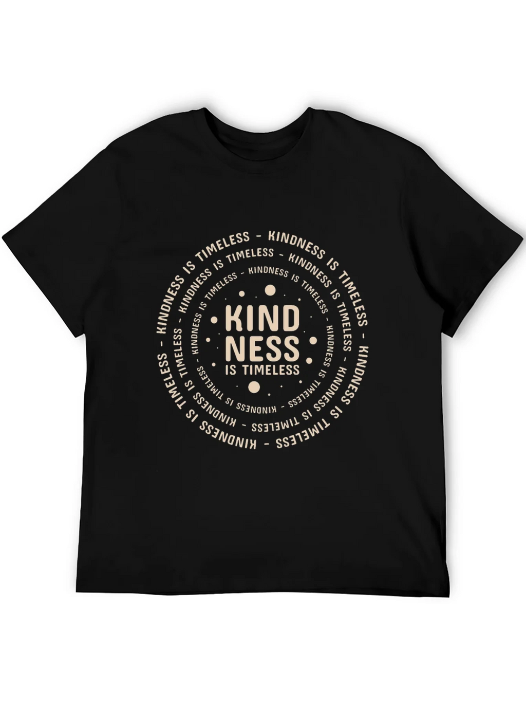 Kindness is Timeless Black Graphic Tee product image 5