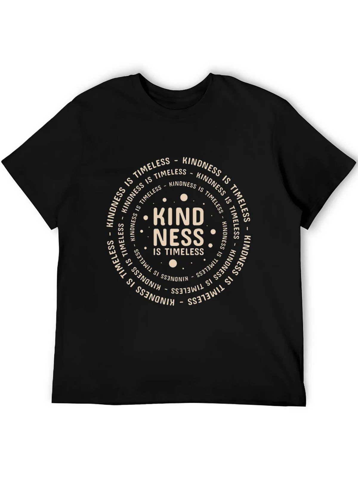 Kindness is Timeless Black Graphic Tee product image 5