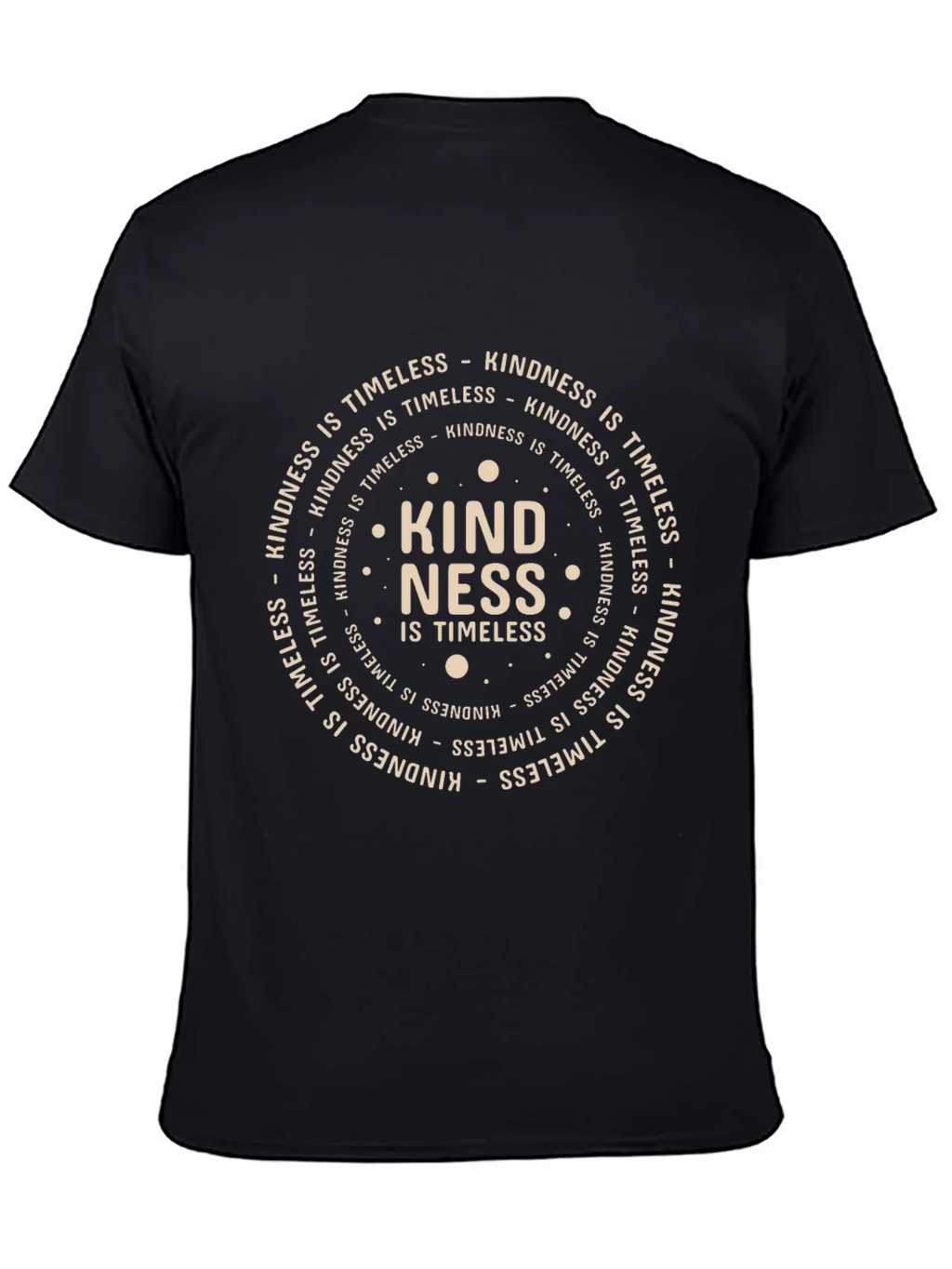 Kindness is Timeless Black Graphic Tee product image 4