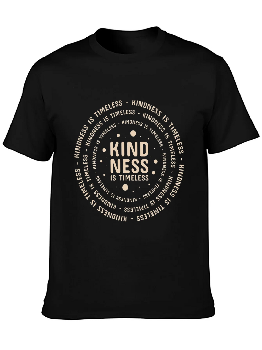 Kindness is Timeless Black Graphic Tee product image 3