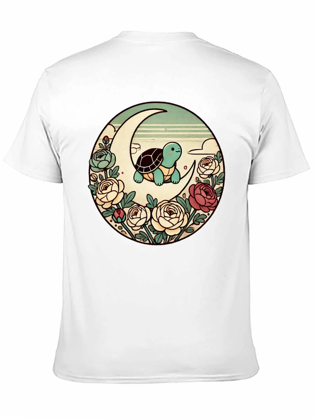 Turtle on the Moon Graphic Tee product image 5