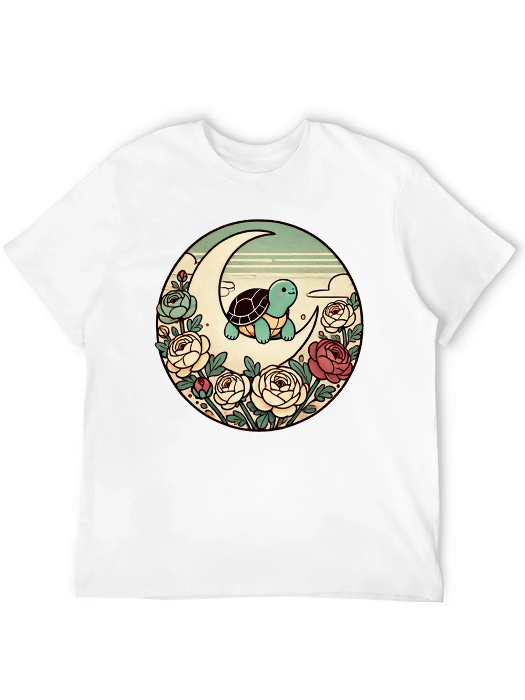 Turtle on the Moon Graphic Tee product image 6