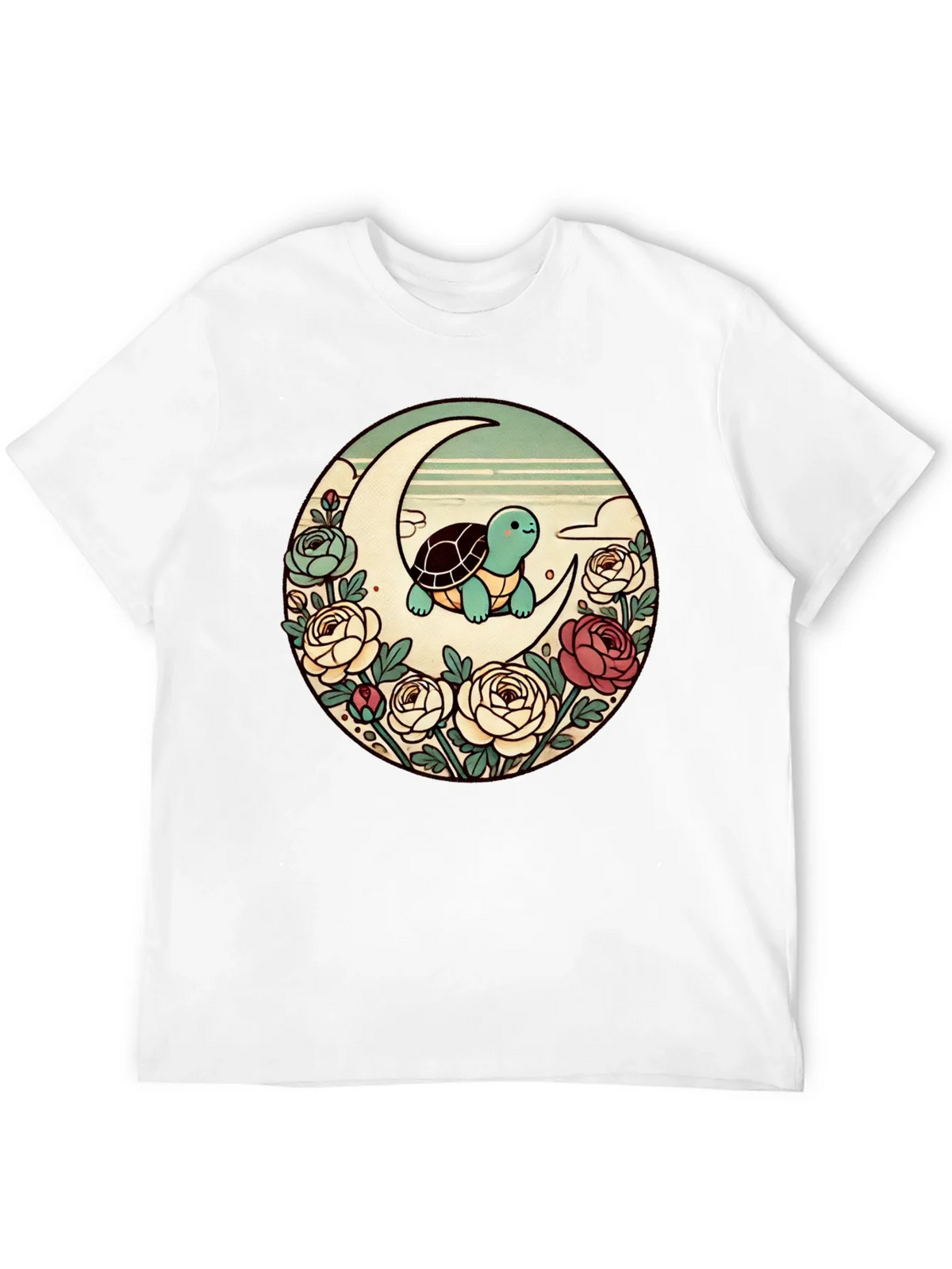 Turtle on the Moon Graphic Tee product image 6
