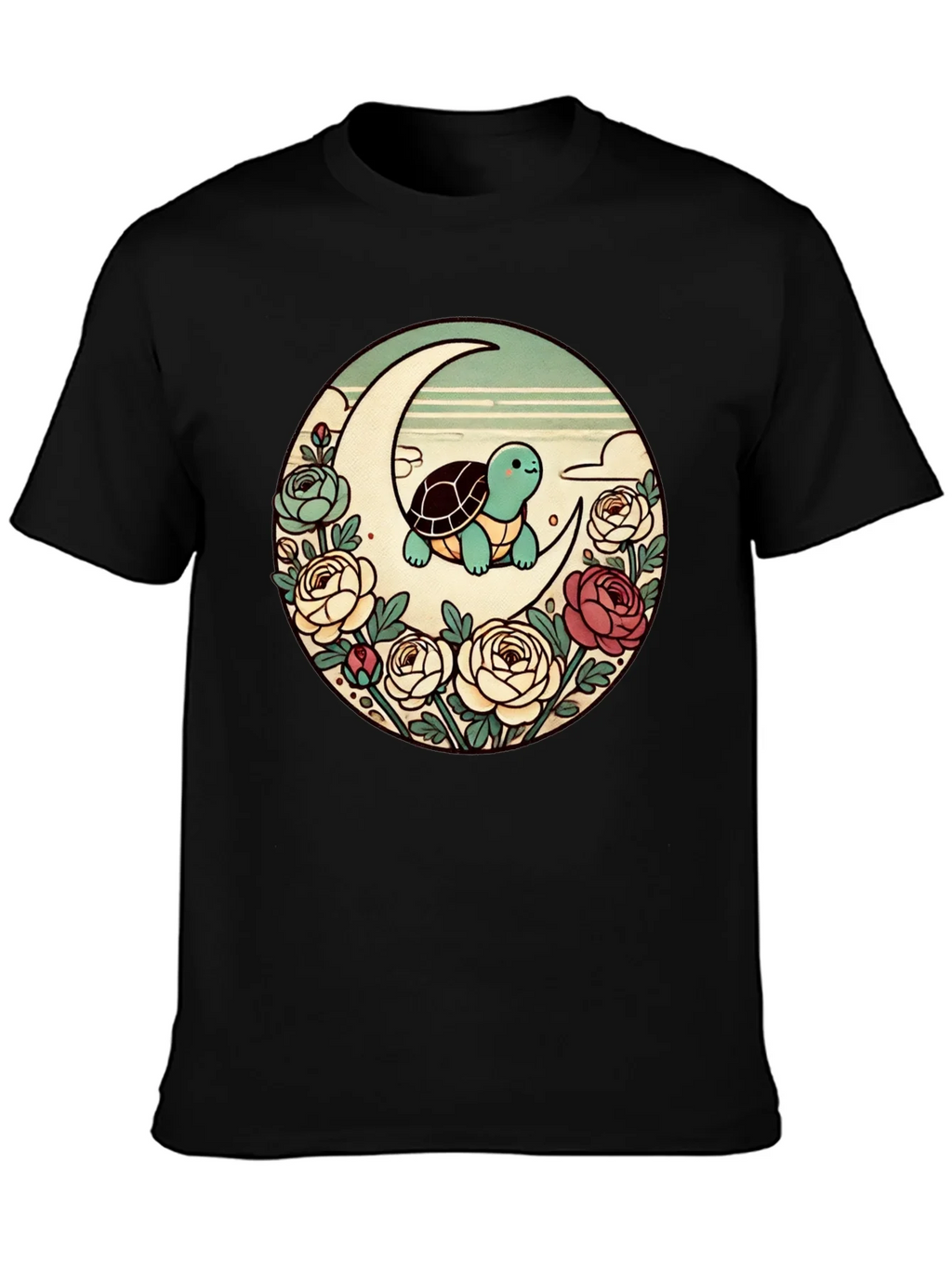 Turtle on the Moon Graphic Tee product image 2