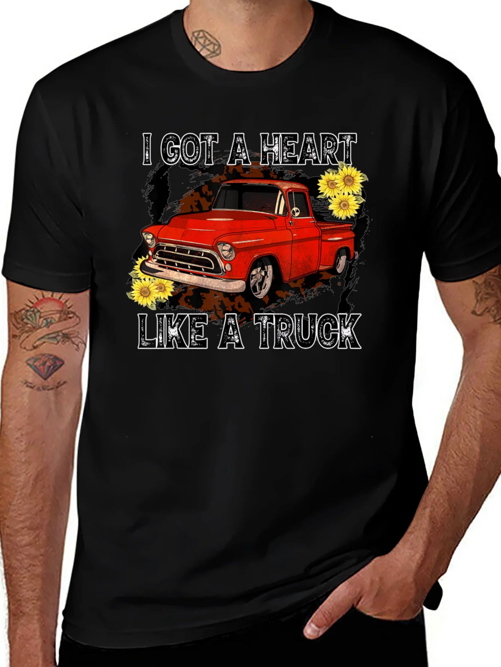 Heart Like a Truck Graphic Tee product image 1