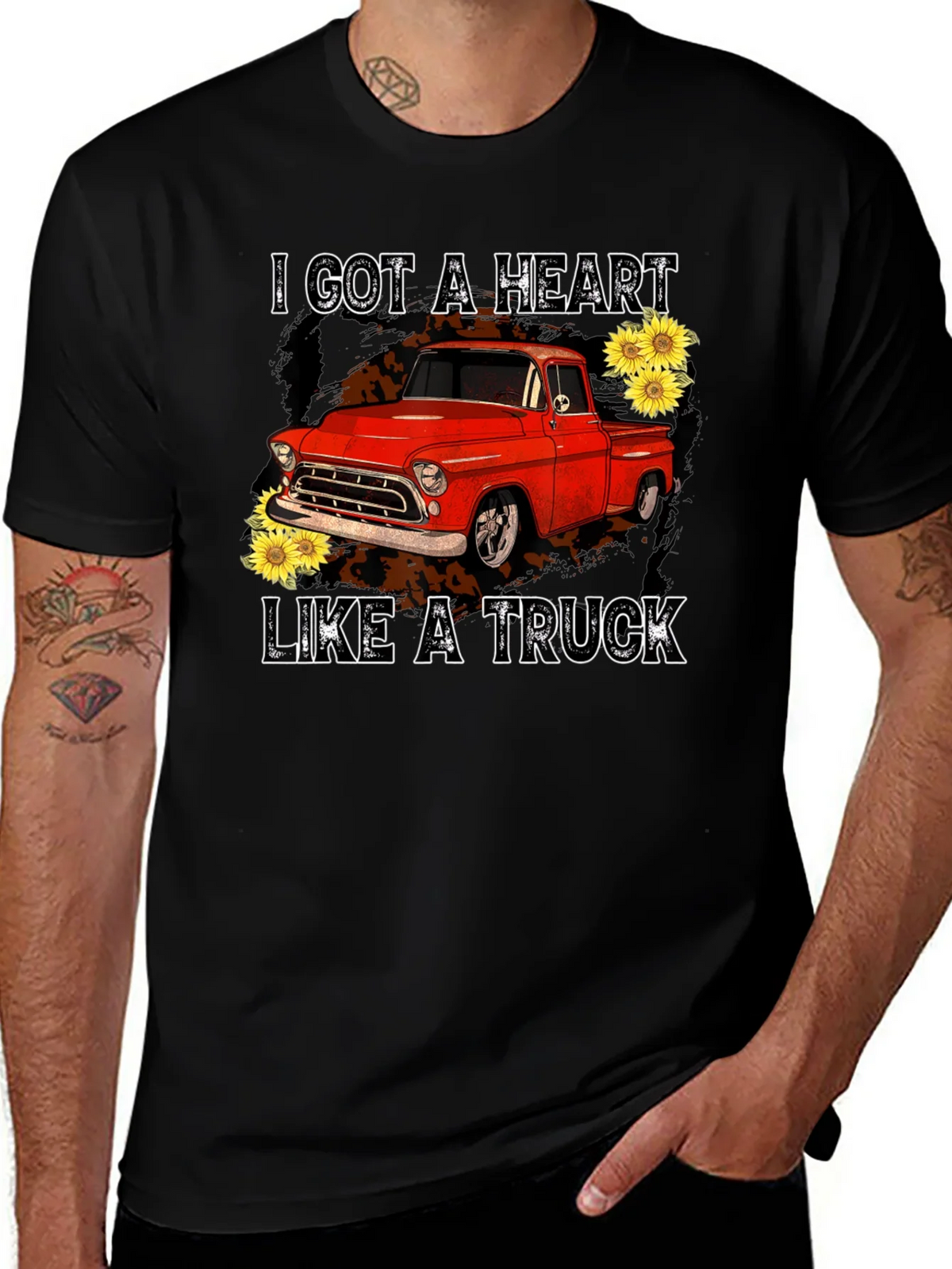 Heart Like a Truck Graphic Tee product image 1