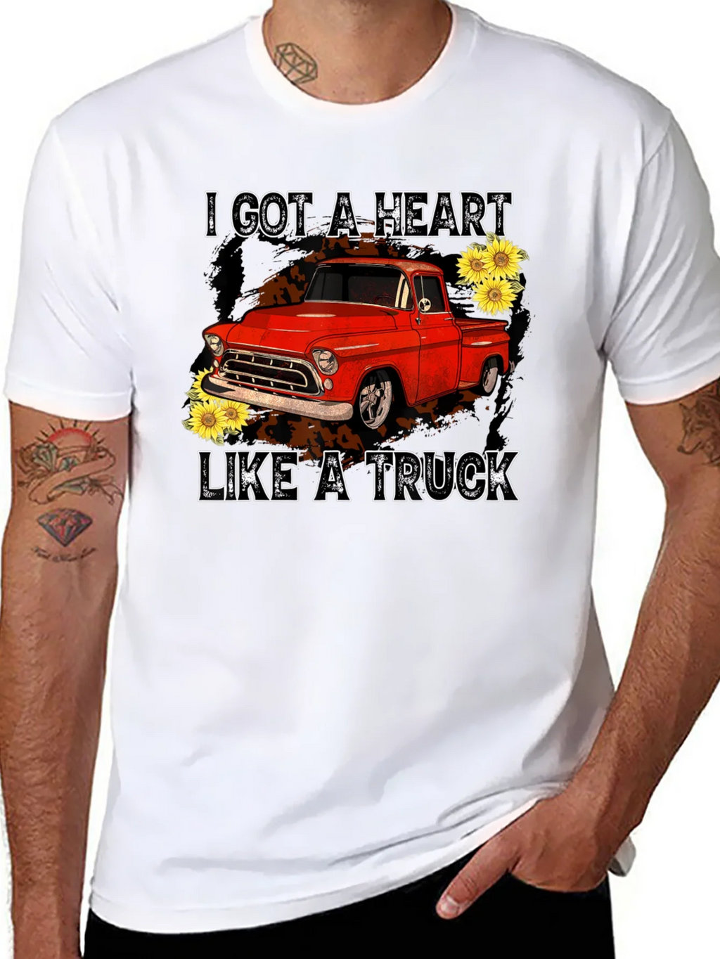 Heart Like a Truck Graphic Tee product image 5