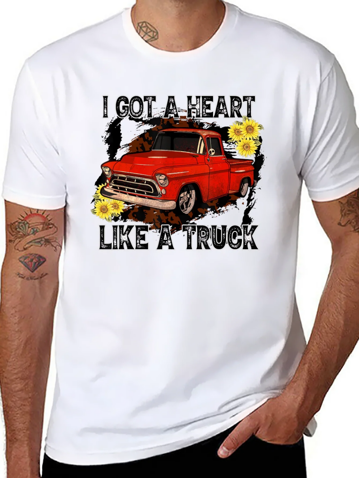 Heart Like a Truck Graphic Tee product image 5