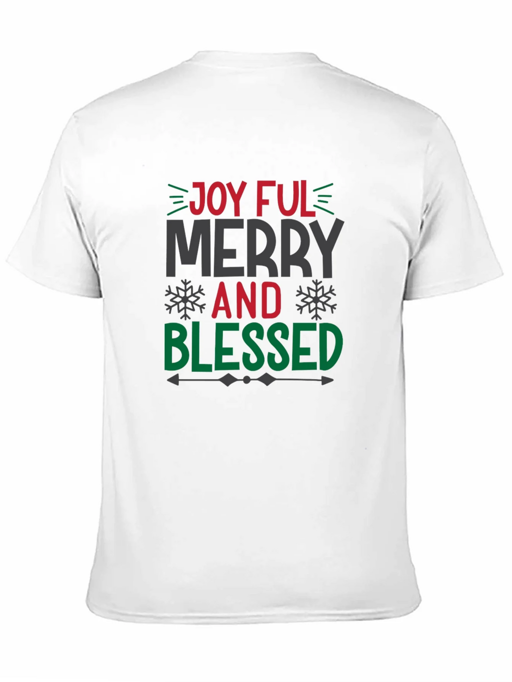 Joyful Merry and Blessed Christmas T-Shirt product image 10
