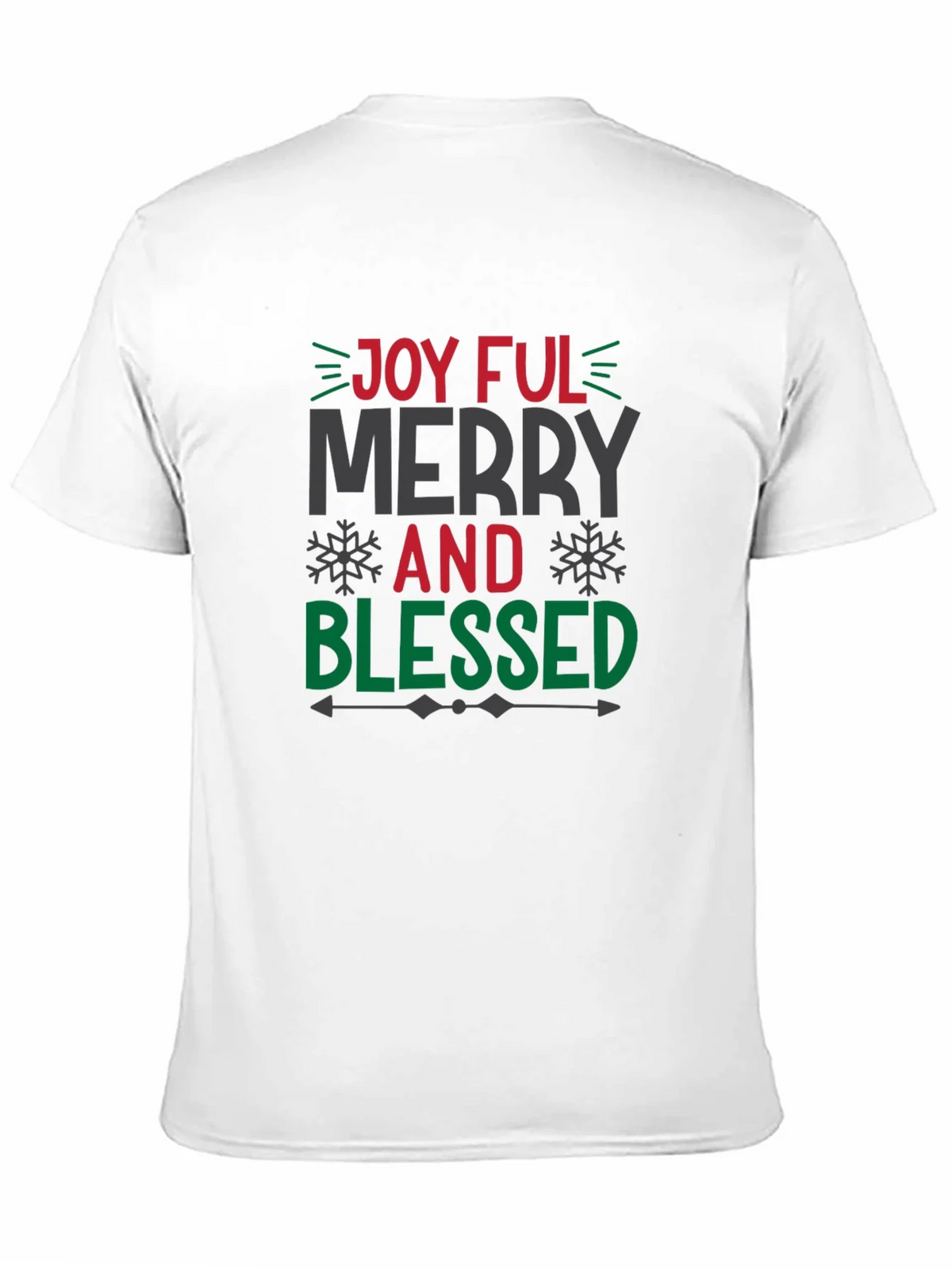Joyful Merry and Blessed Christmas T-Shirt product image 10