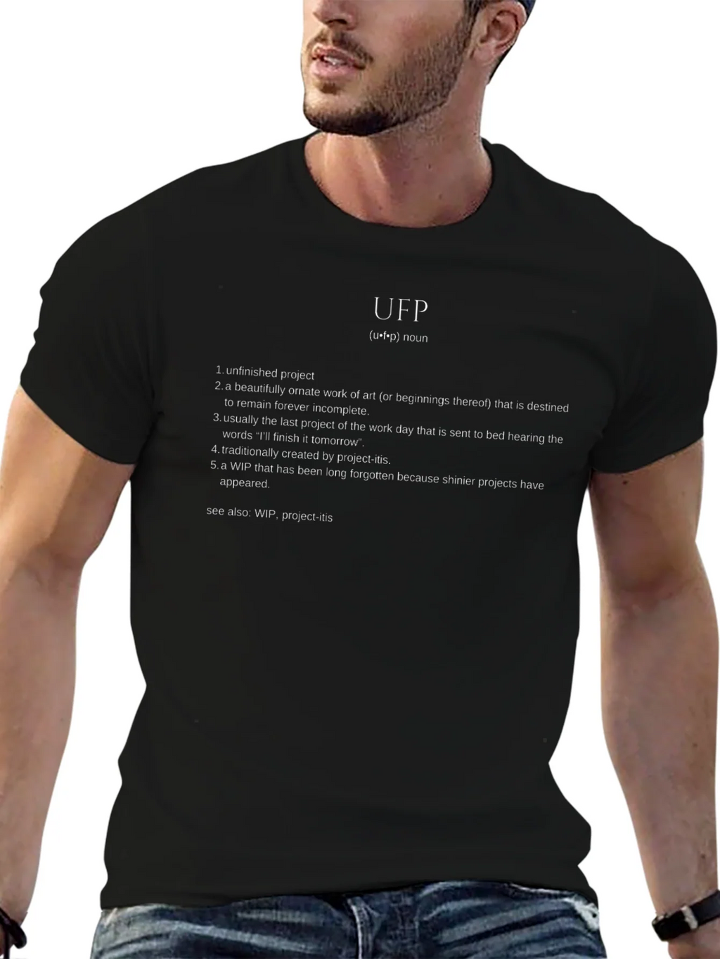 UFP Definition T-Shirt - Unfinished Project Humor product image 6