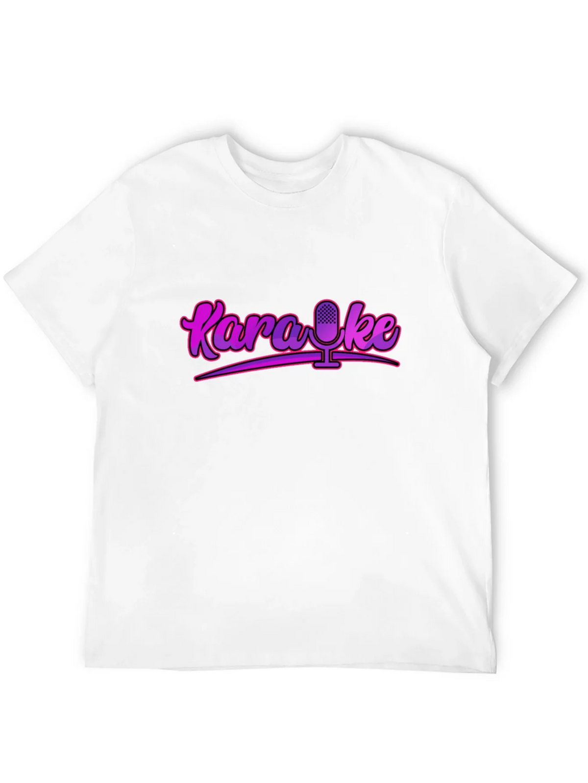 Karaoke Microphone Graphic Tee - Retro Style! product image 7