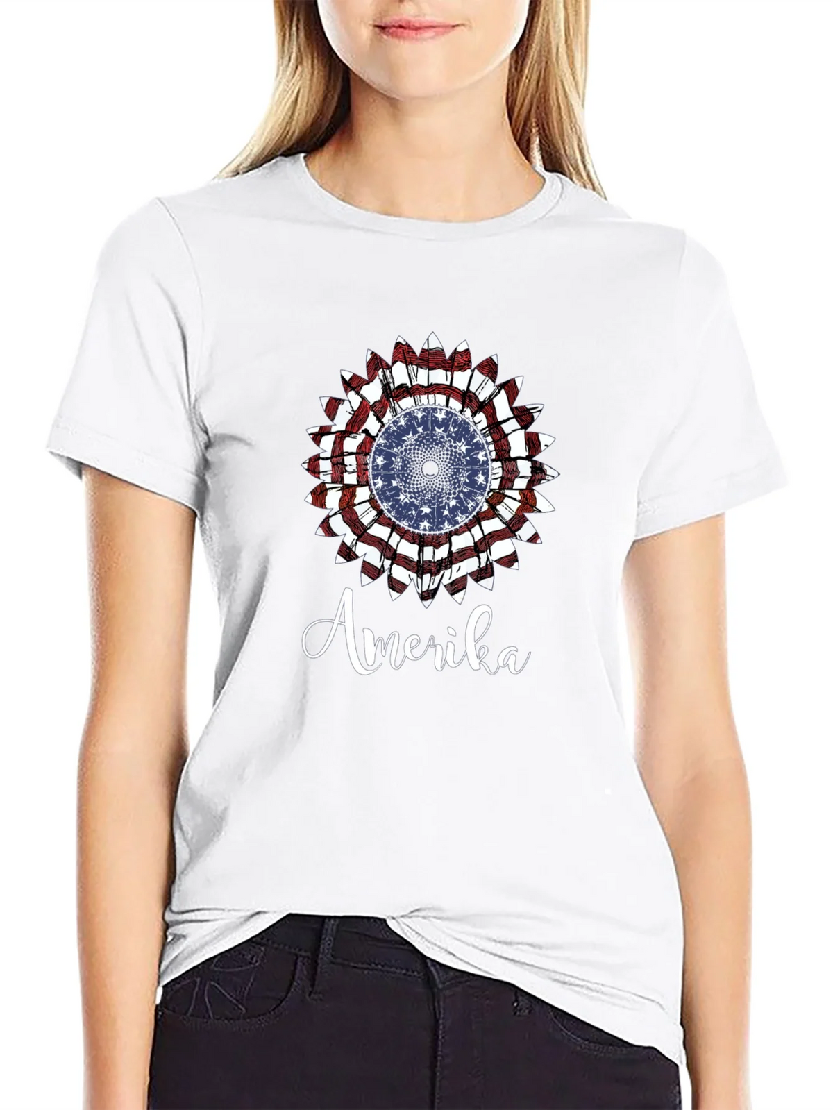 Amerika Patriotic Graphic T-Shirt product image 8