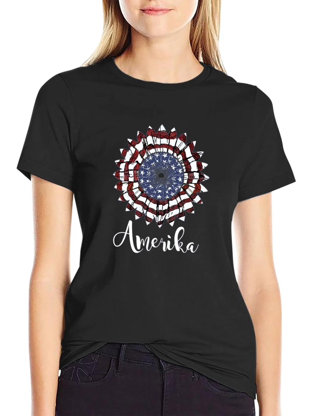 Amerika Patriotic Graphic T-Shirt product image 2