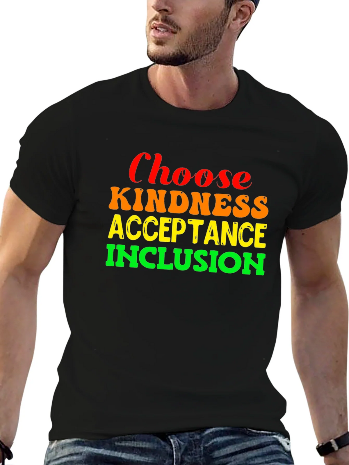 Choose Kindness Acceptance Inclusion T-Shirt product image 6