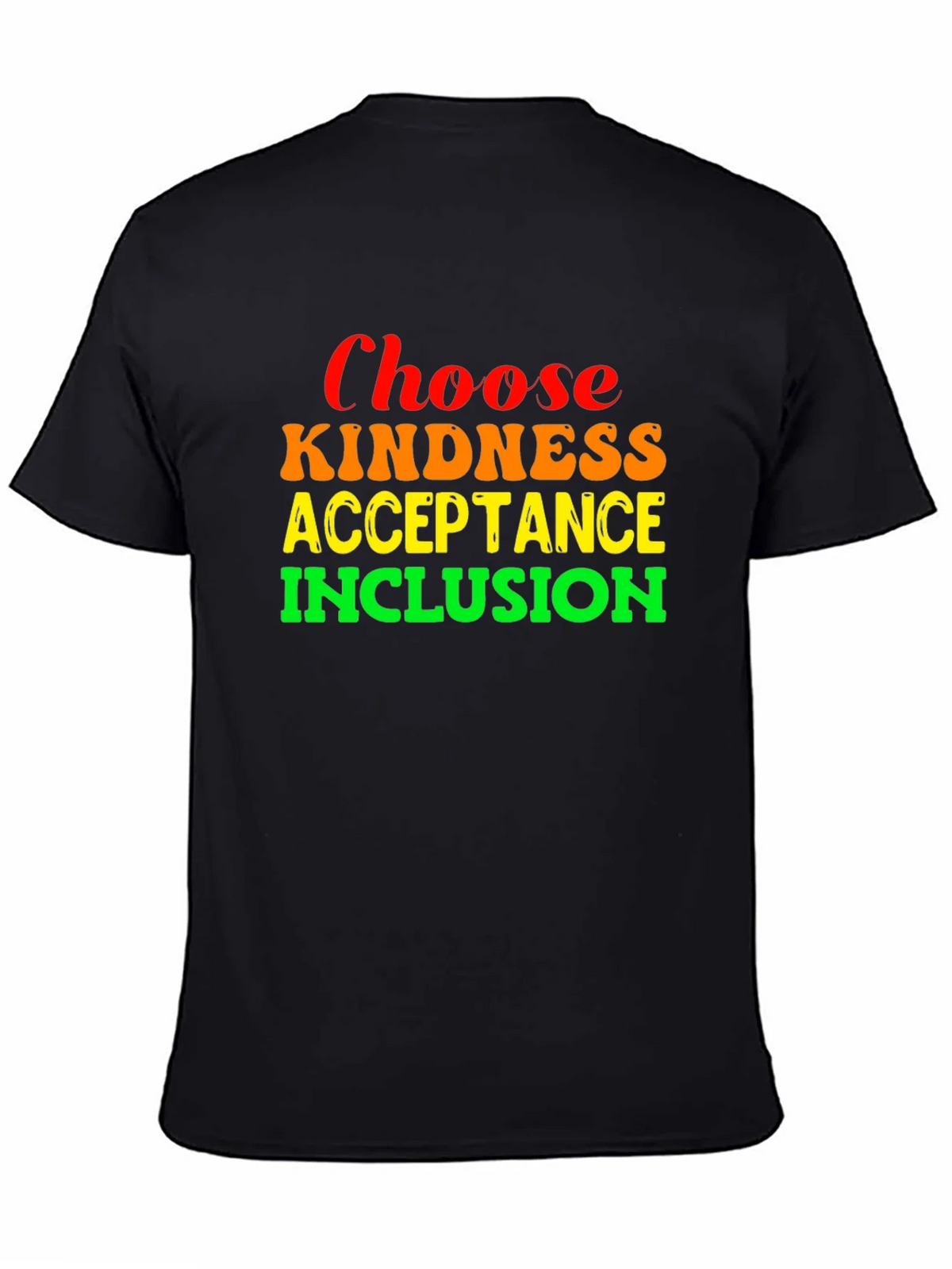 Choose Kindness Acceptance Inclusion T-Shirt product image 4