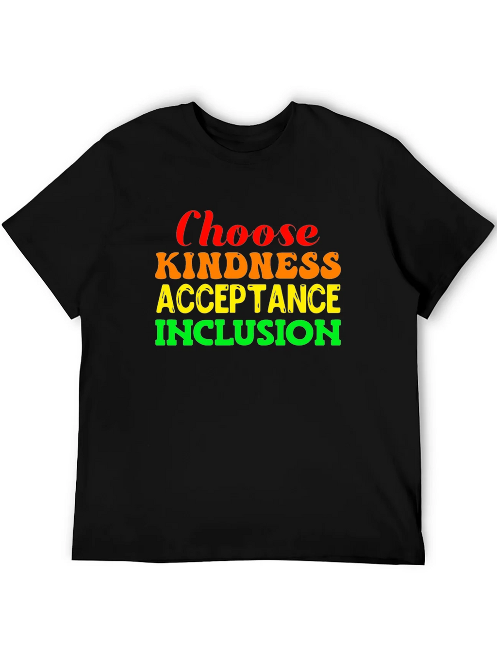 Choose Kindness Acceptance Inclusion T-Shirt product image 5