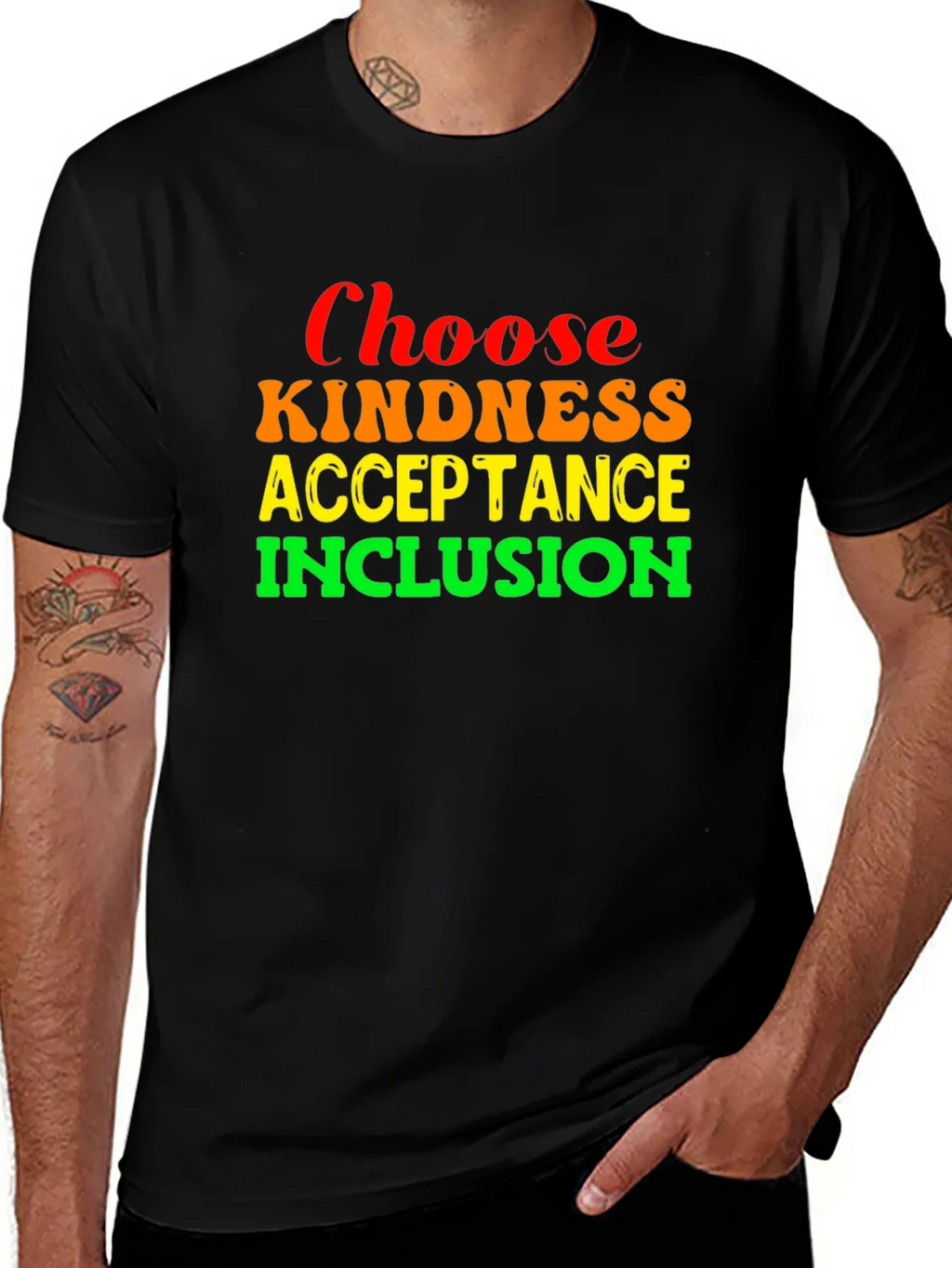 Choose Kindness Acceptance Inclusion T-Shirt product image 1