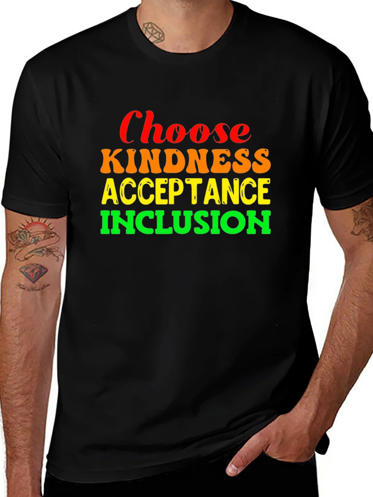 Choose Kindness Acceptance Inclusion T-Shirt product image 1