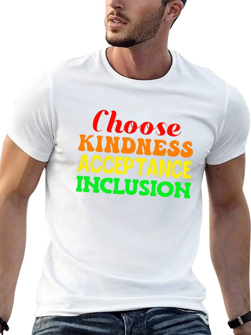 Choose Kindness Acceptance Inclusion T-Shirt product image 10