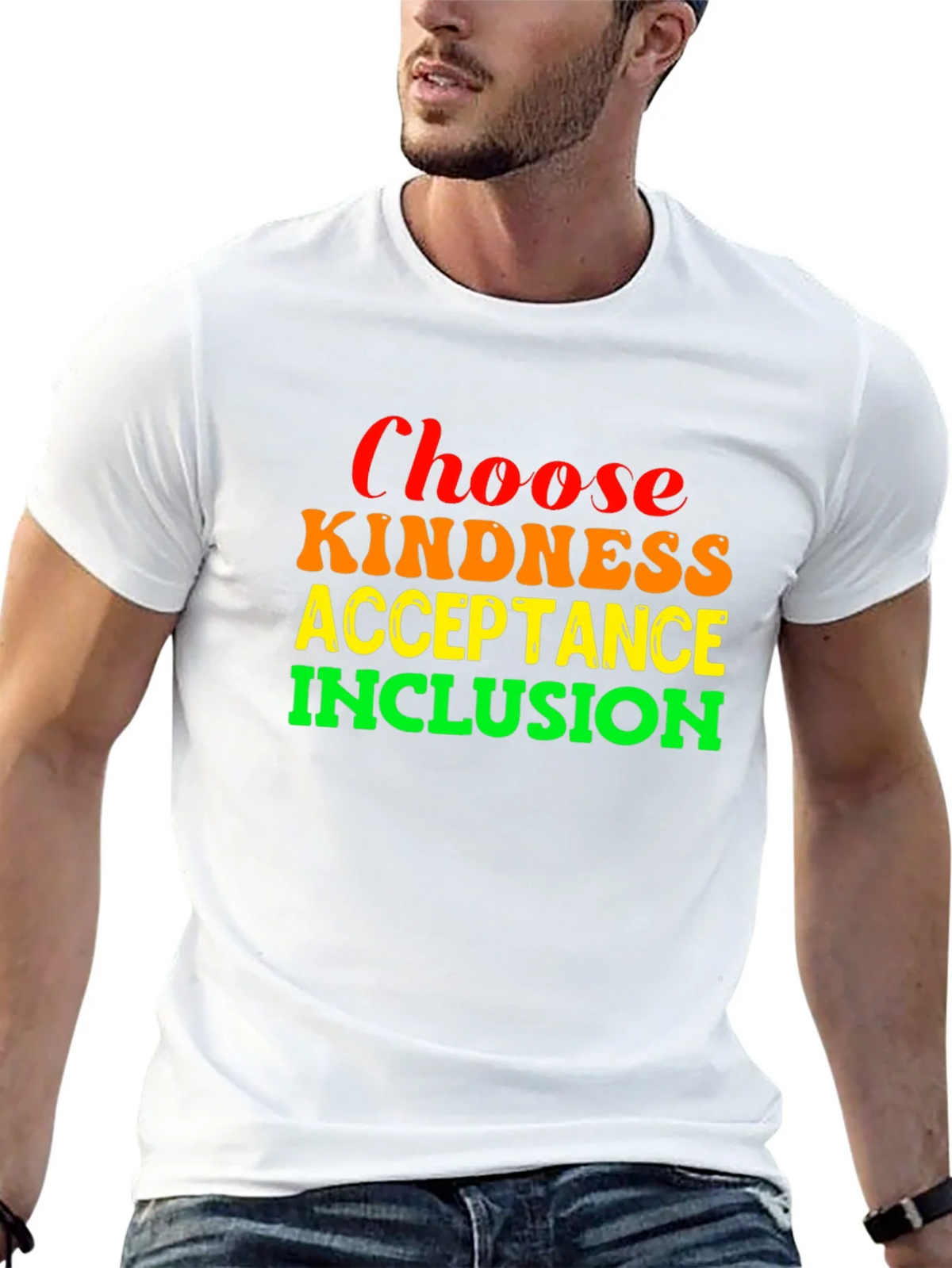 Choose Kindness Acceptance Inclusion T-Shirt product image 10