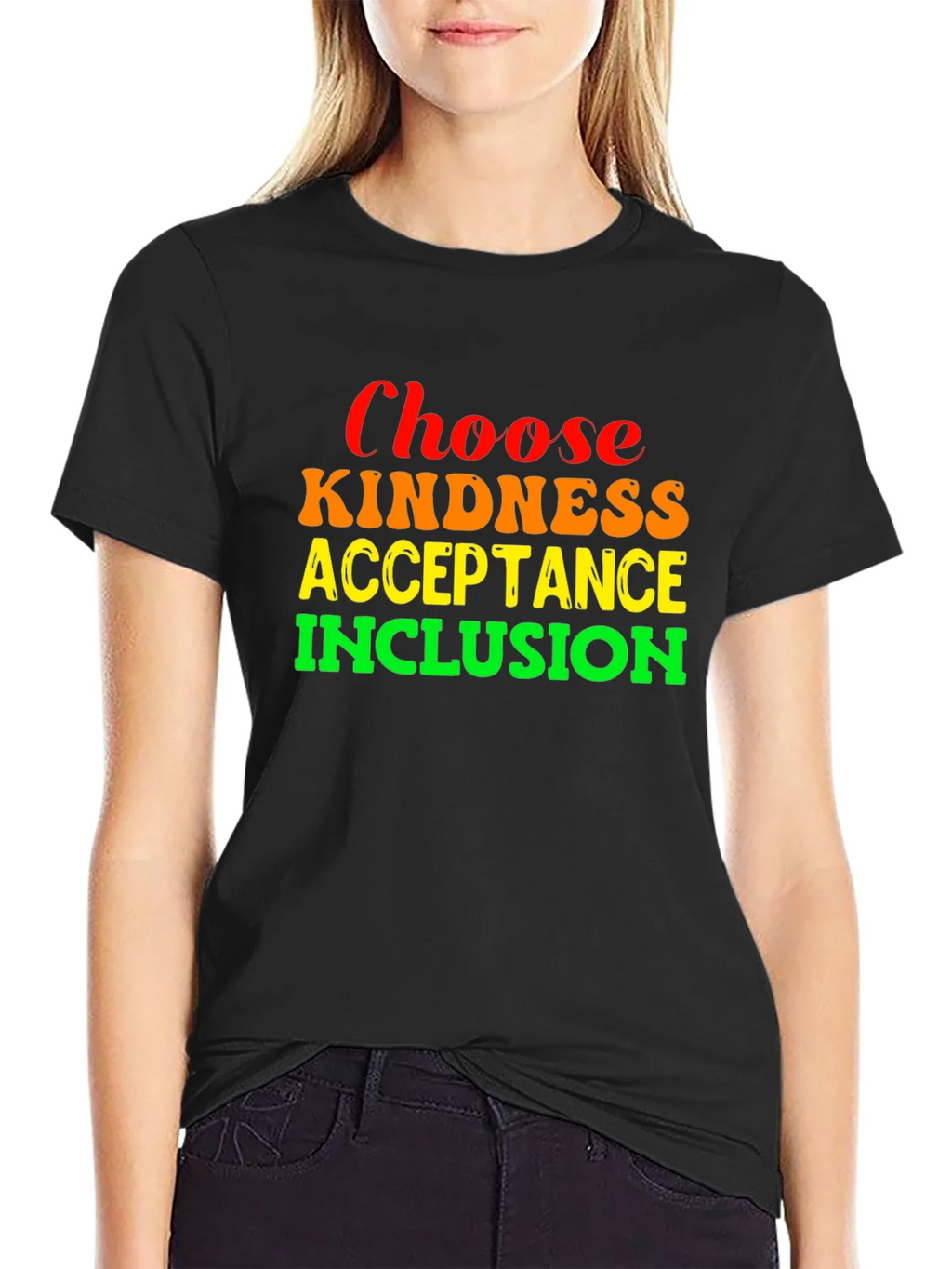 Choose Kindness Acceptance Inclusion T-Shirt product image 2