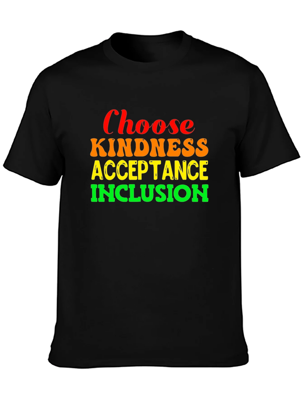 Choose Kindness Acceptance Inclusion T-Shirt product image 3