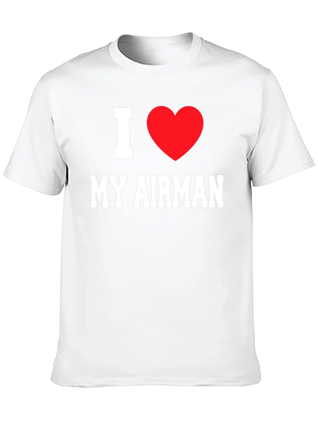 I Heart My Airman T-Shirt product image 9