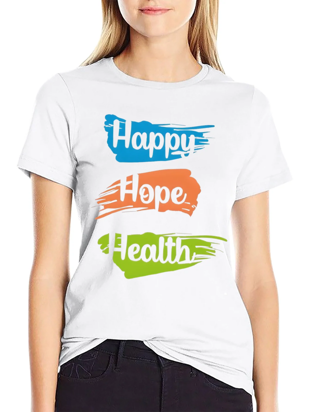 Happy Hope Health T-Shirt - Positive Vibes Tee product image 8