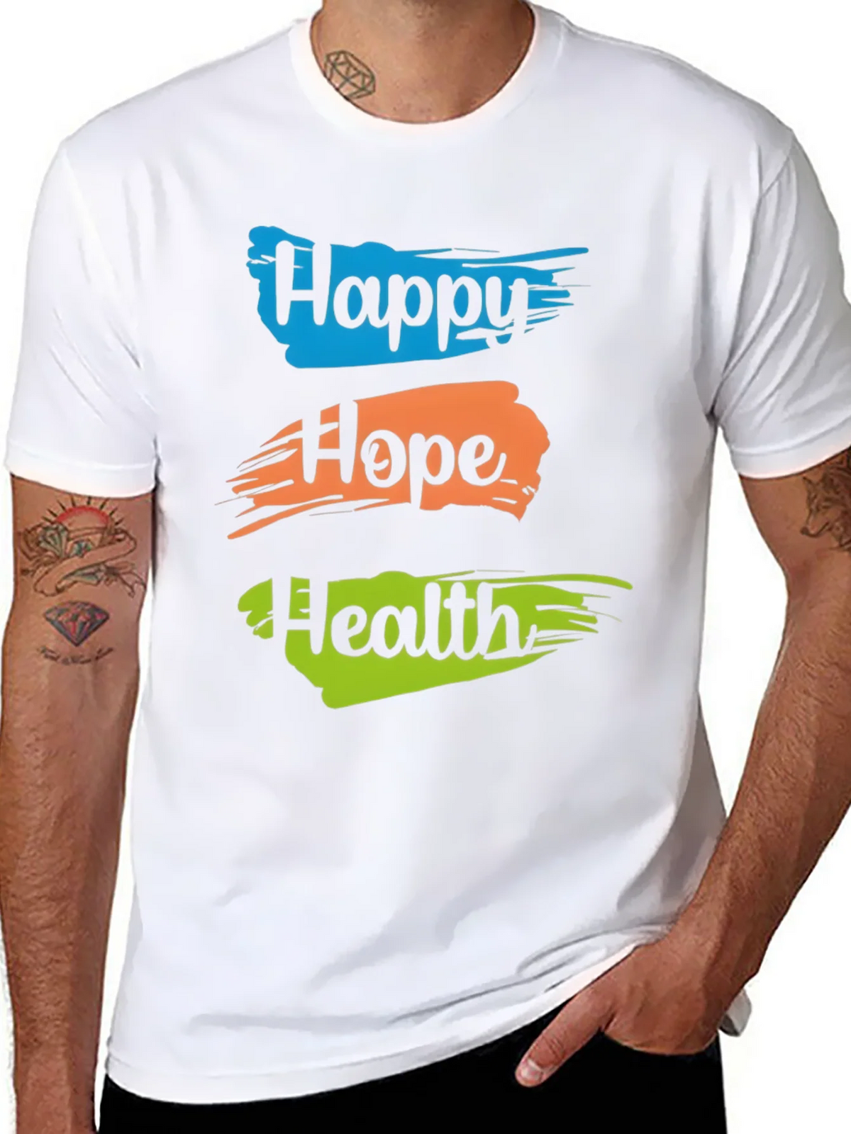 Happy Hope Health T-Shirt - Positive Vibes Tee product image 7