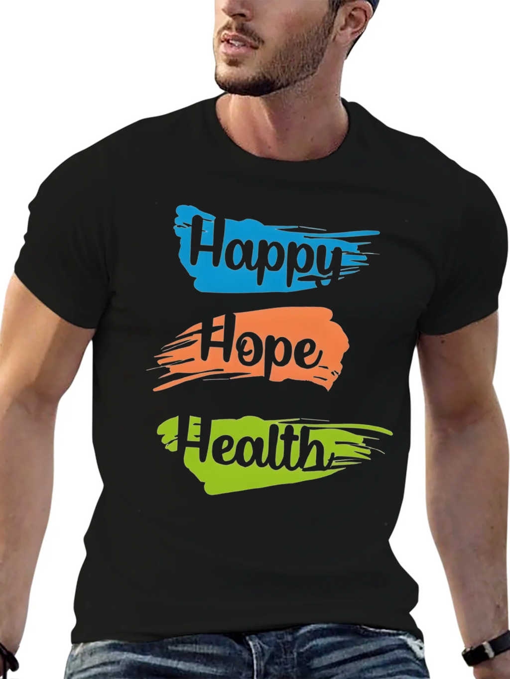 Happy Hope Health T-Shirt - Positive Vibes Tee product image 6
