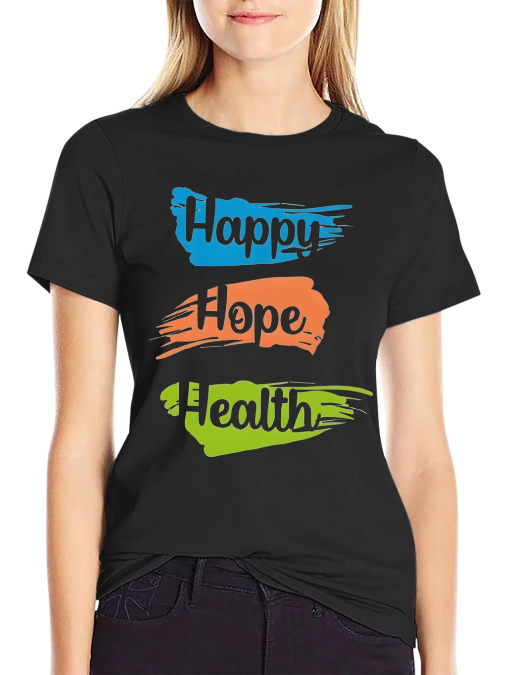 Happy Hope Health T-Shirt - Positive Vibes Tee product image 2