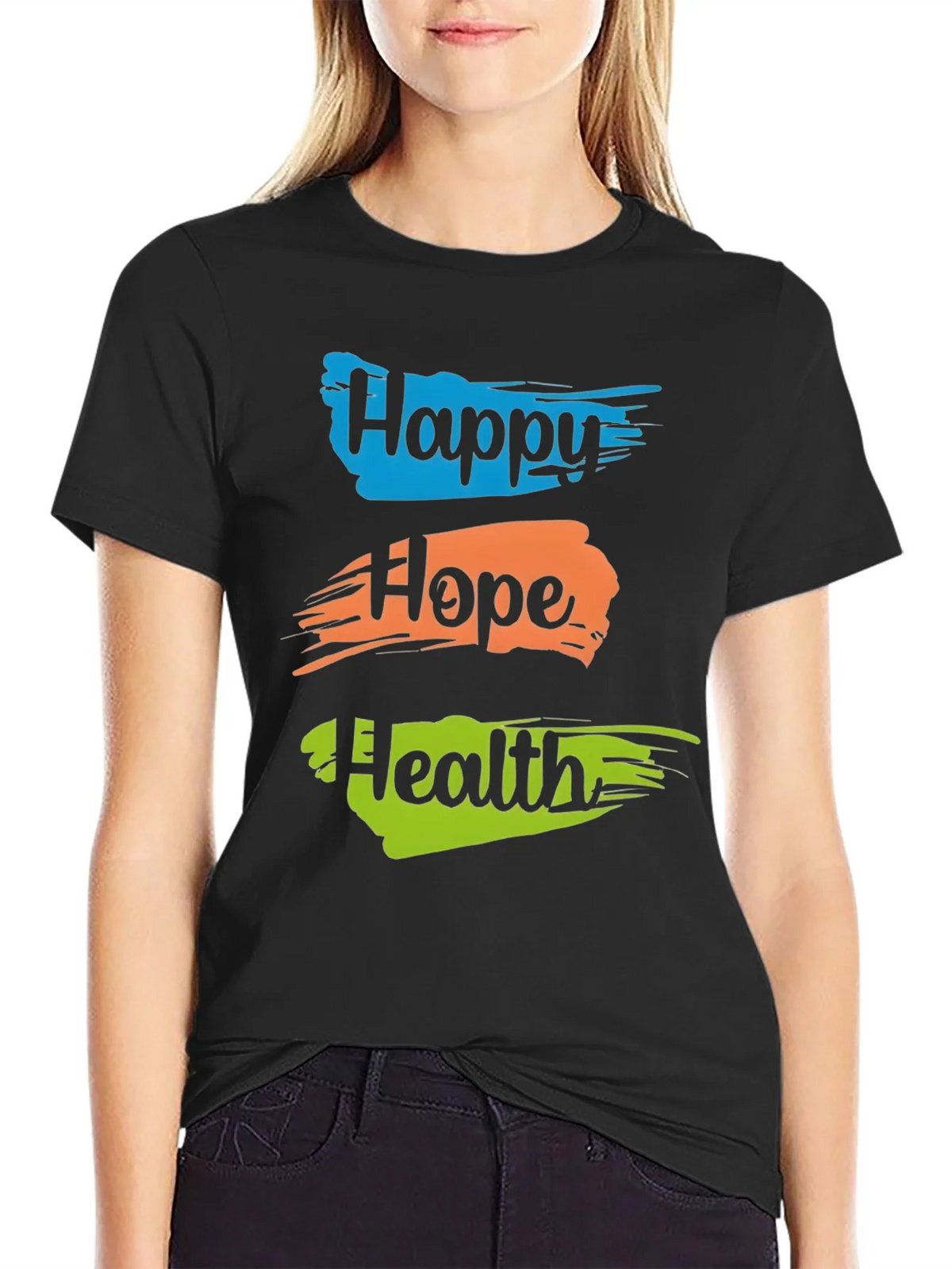 Happy Hope Health T-Shirt - Positive Vibes Tee product image 2