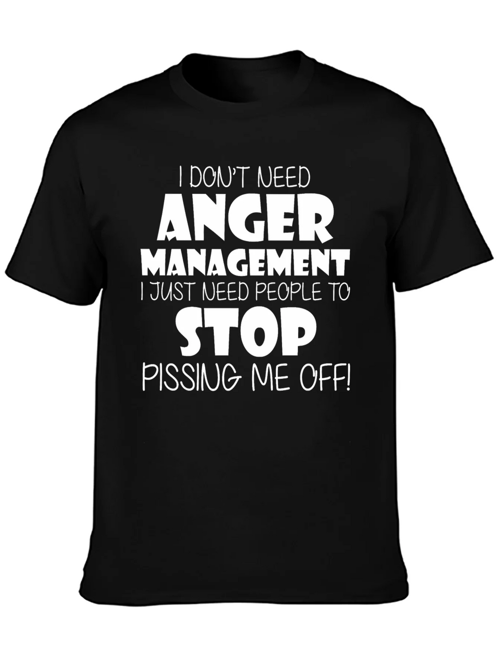 Funny Anger Management T-Shirt product image 3