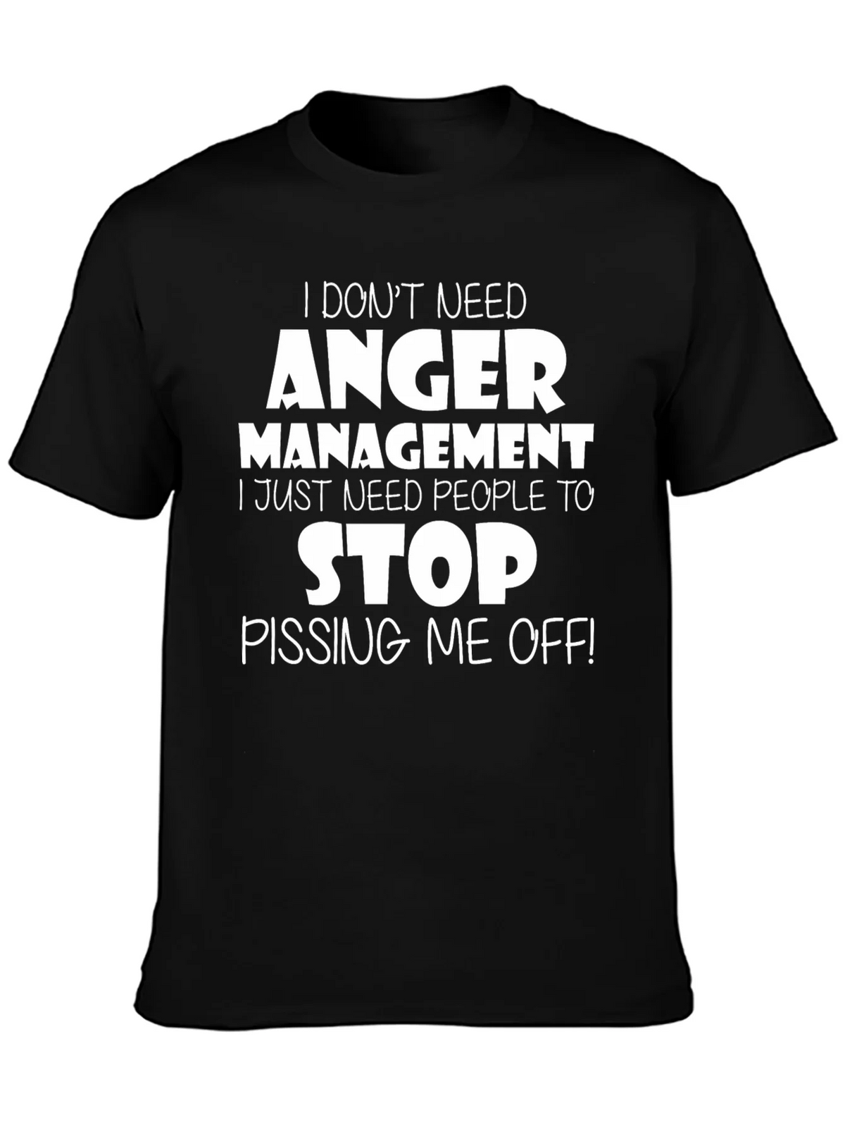 Funny Anger Management T-Shirt product image 3