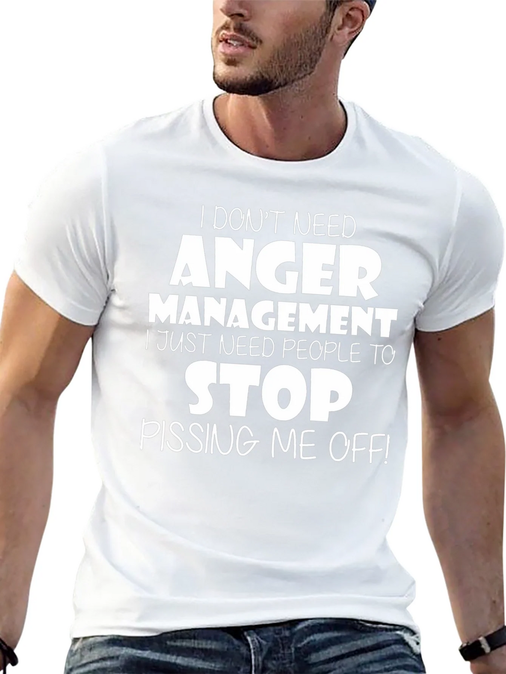 Funny Anger Management T-Shirt product image 12