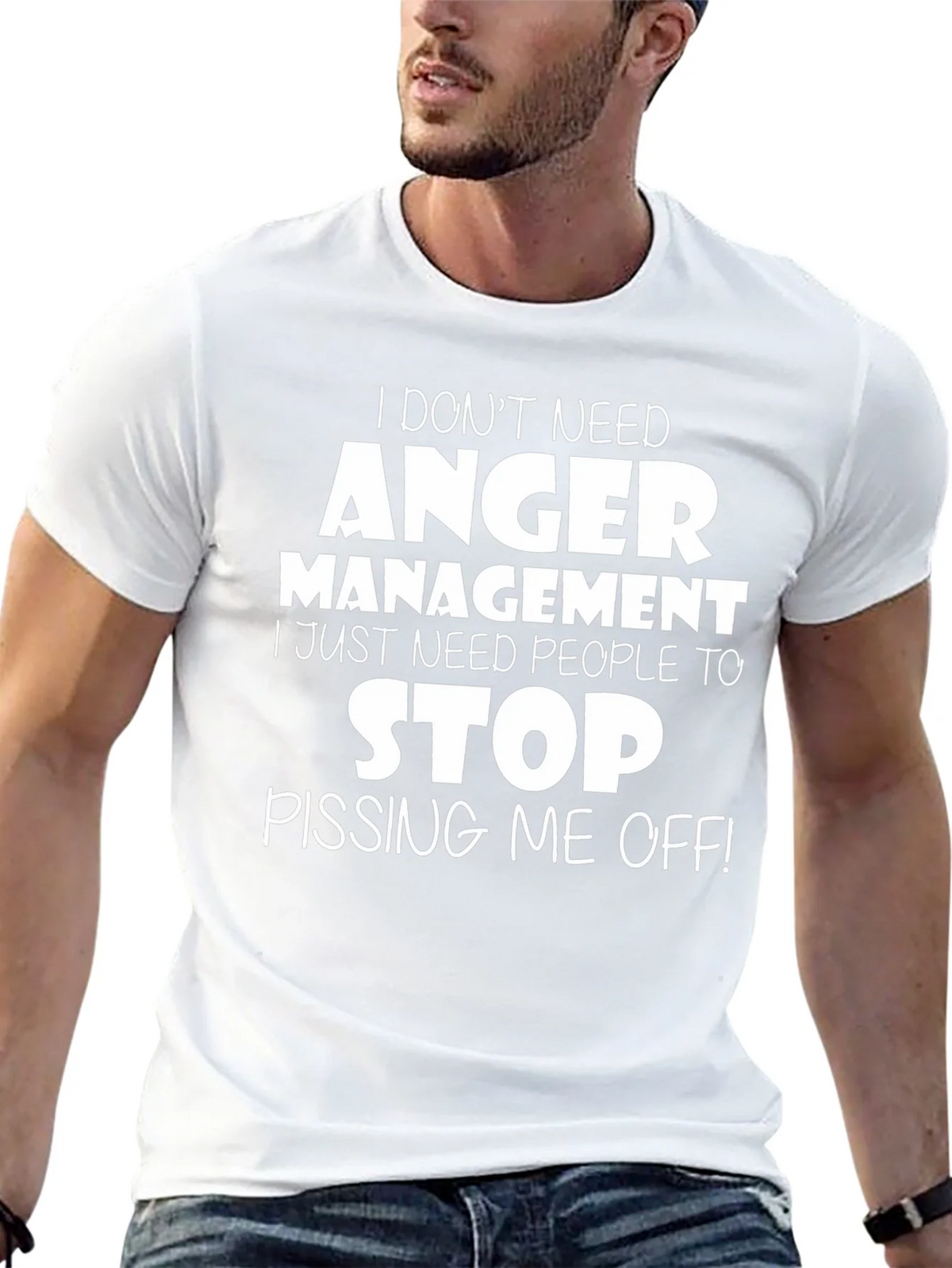 Funny Anger Management T-Shirt product image 12