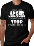 Funny Anger Management T-Shirt product image 1