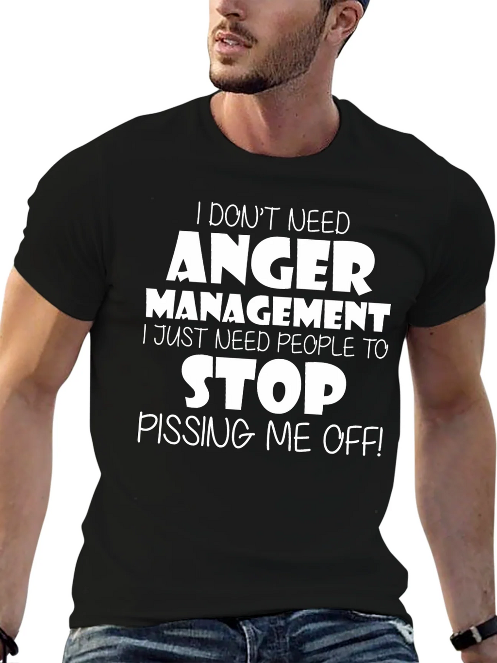 Funny Anger Management T-Shirt product image 6