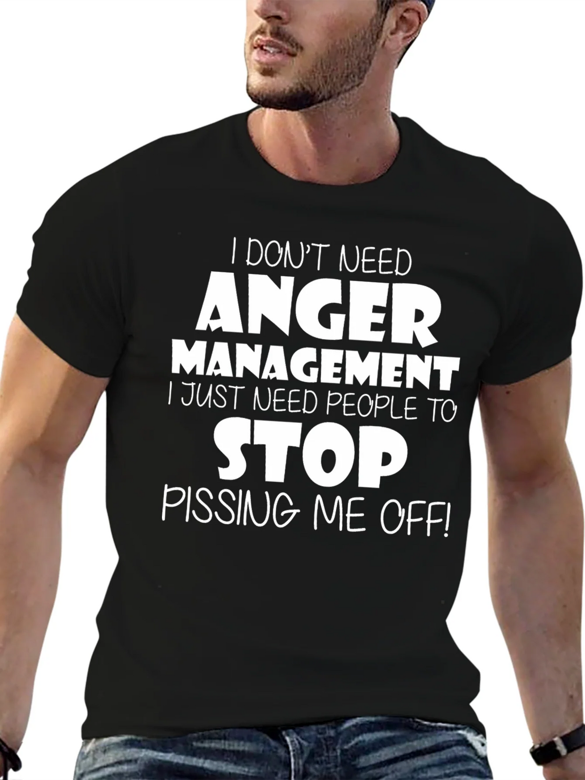 Funny Anger Management T-Shirt product image 6