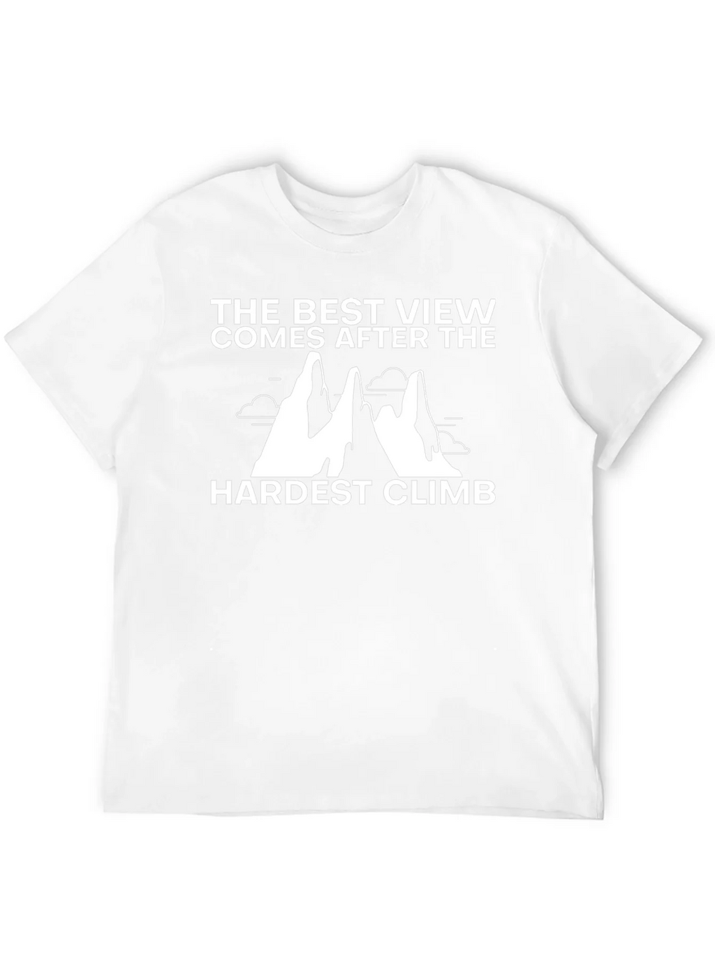 Motivational Climb T-Shirt - The Best View product image 11