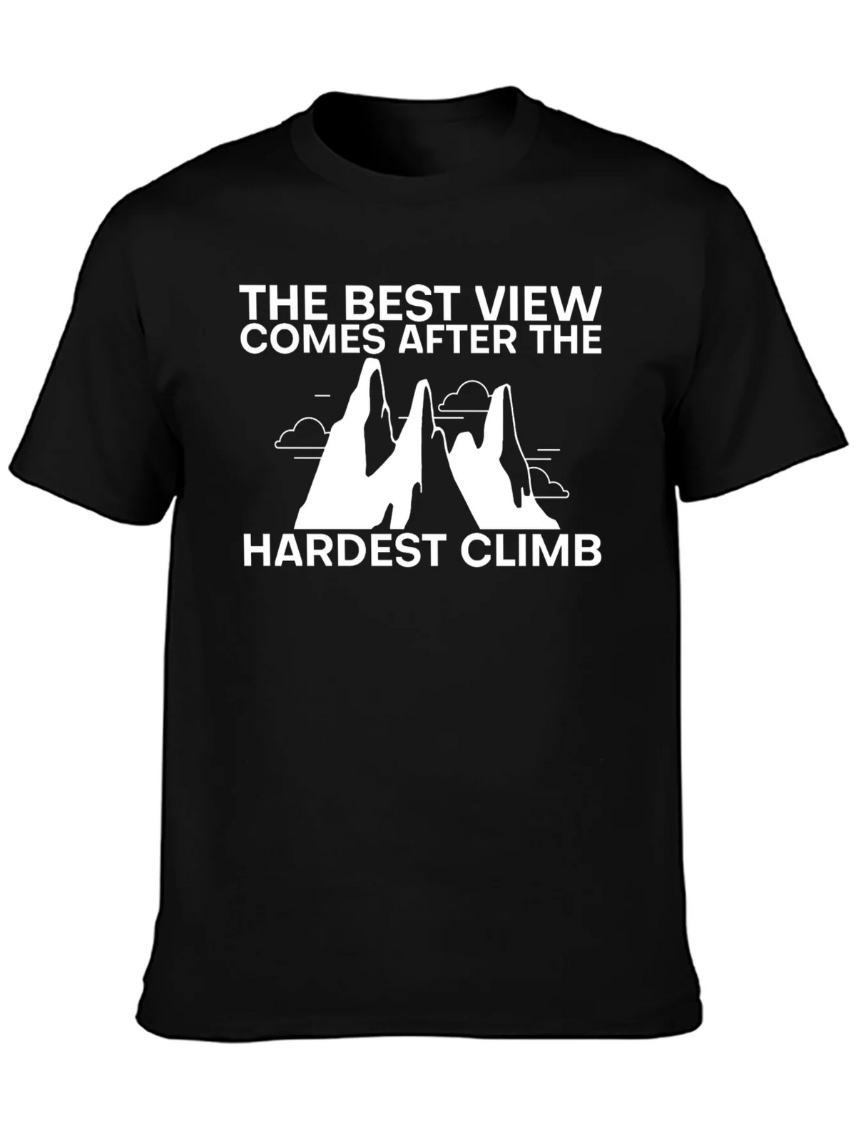 Motivational Climb T-Shirt - The Best View product image 3
