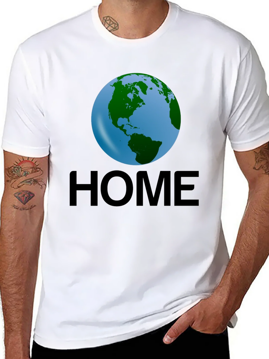 Earth Home T-Shirt - Show Your Love for the Planet product image 7