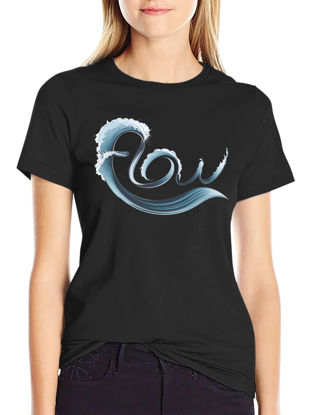 Flow Wave Graphic T-Shirt product image 2