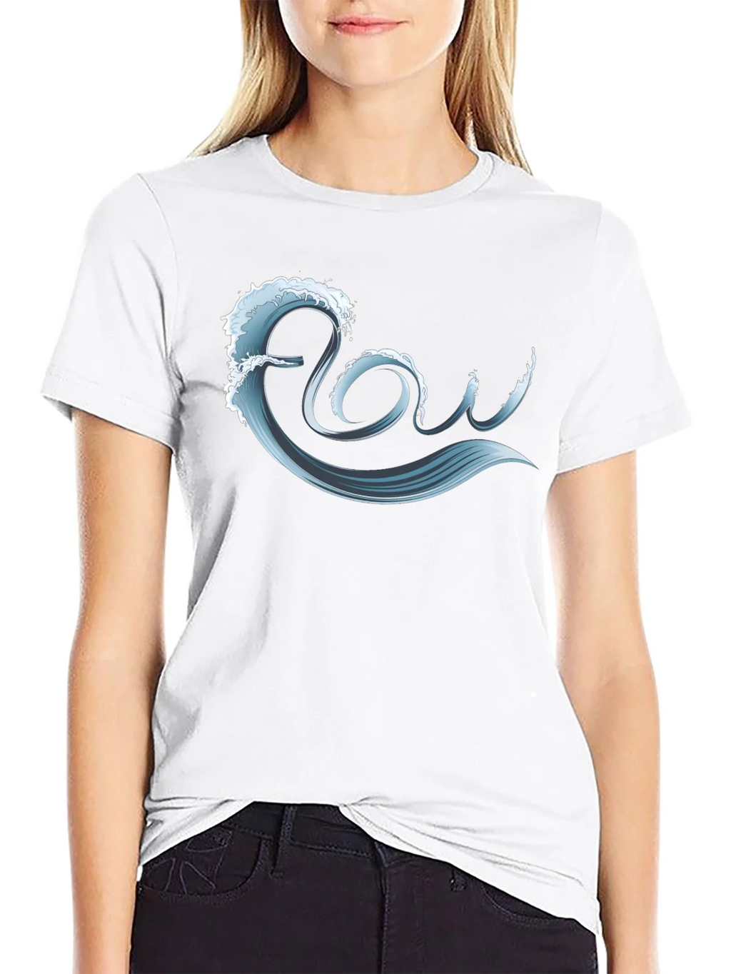 Flow Wave Graphic T-Shirt product image 8