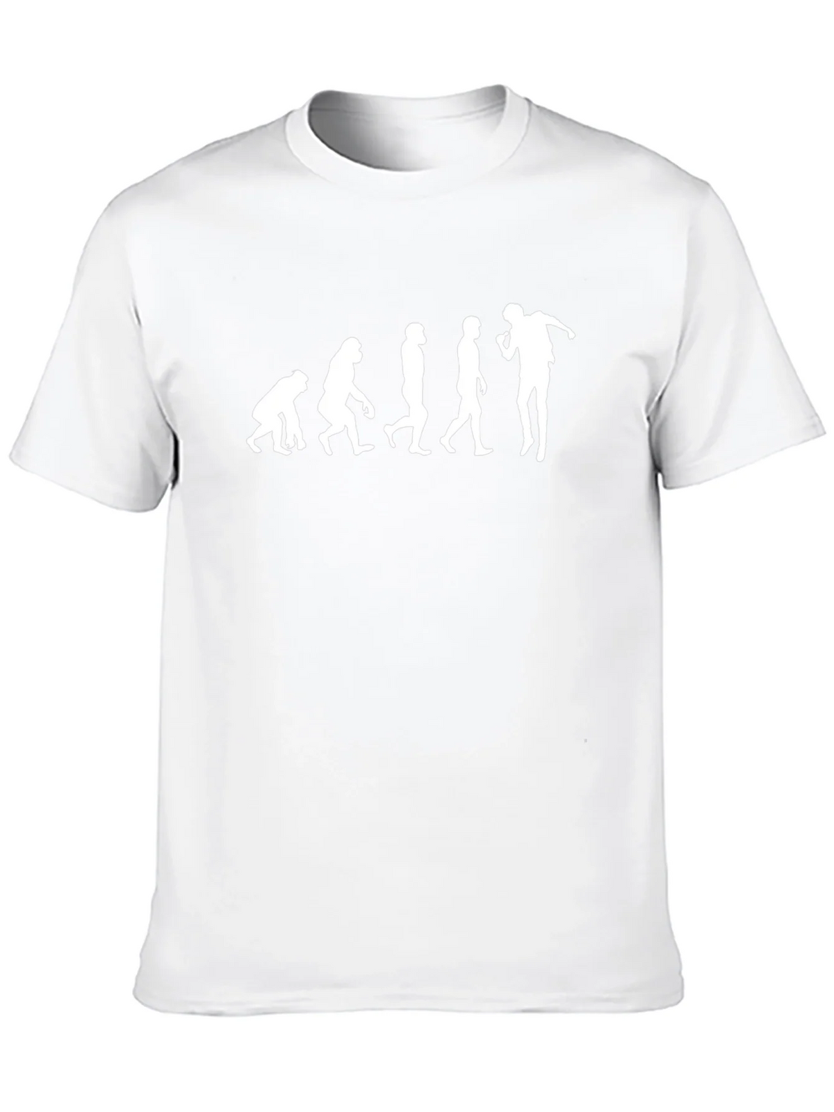 Evolution of Man Black T-Shirt product image 7