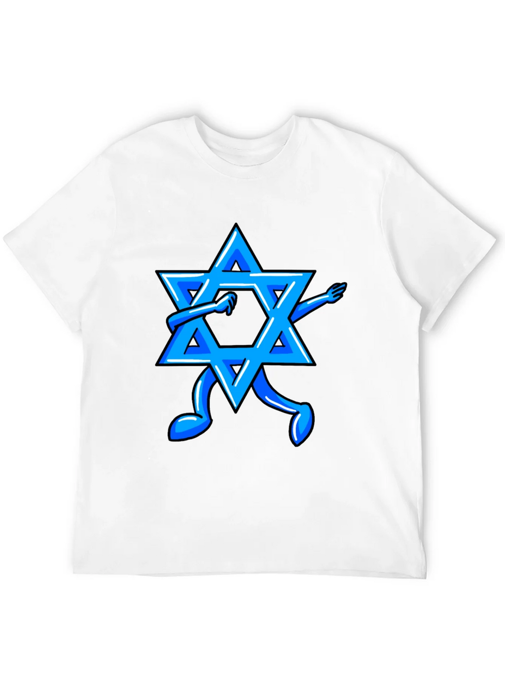 Dabbing Star of David Graphic Tee product image 11